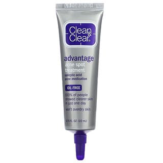 Clean & Clear‏, Advantage לטיפול בפצעי אקנה, 22 מ"ל (0.75 אונקיות נוזל)