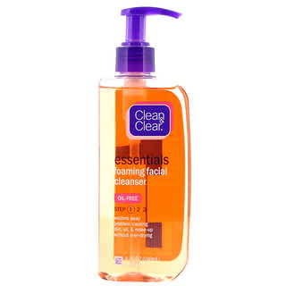 Clean & Clear, Essentials, Foaming Facial Cleanser, 8 fl oz (240 ml)
