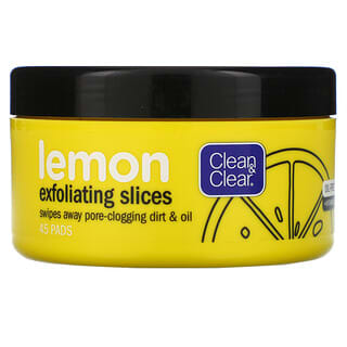 كلين أند كلير‏, Lemon Exfoliating Slices, 45 Pads