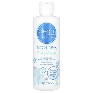 CleanLife, Gel douche No Rinse®, 236,6 ml