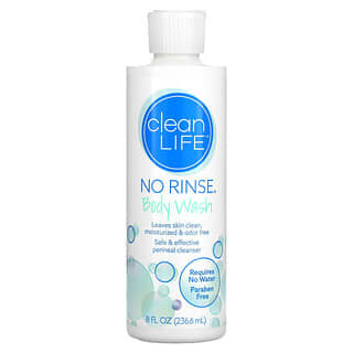 CleanLife, No Rinse Body Wash, 8 fl oz (236.6 ml)