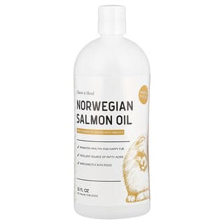 Chew + Heal, Norwegian Salmon Oil, For Dogs, 32 fl oz (946 ml)