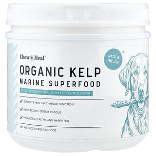 Chew + Heal, Algas Marinhas Orgânicas, Superalimentos Marinhos, Para Cães, 454 g (16 oz)