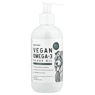Chew + Heal, Óleo de Algas Ômega-3 Vegano, Para Cães, 237 ml (8 fl oz)