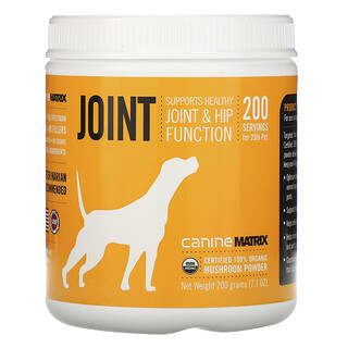 Canine Matrix, 關節幫助有機蘑菇粉，7.1 盎司（200 克）