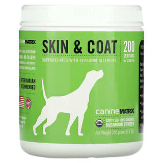 Canine Matrix, 皮膚和皮毛，有機蘑菇粉，7.1 盎司（20無）