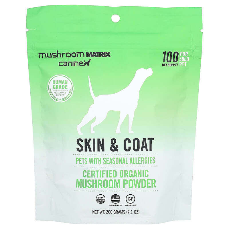 Mushroom powder shop for dogs