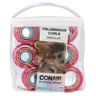 Conair, Self Grip Rollers™, Voluminous Curls, 31 Pieces