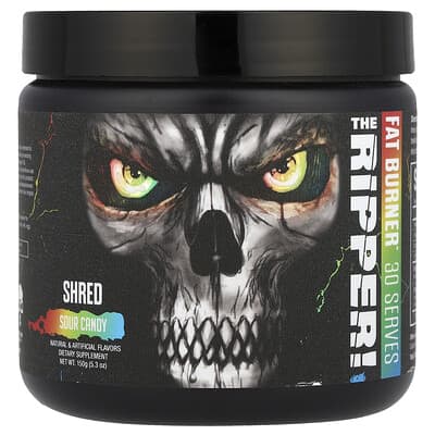 JNX Sports, The Ripper, Fat Buner, Sour Sweets, 5.3 oz (150 g)