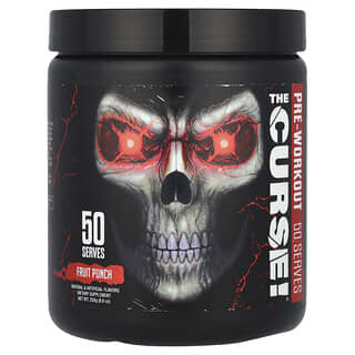 JNX Sports, Curse!® 프리 워크아웃, 과일 펀치, 250g(8.8oz)