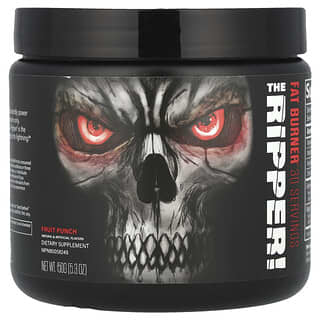 JNX Sports, The Ripper, Queimador de Gordura, Ponche de Frutas, 150 g (5,3 oz)