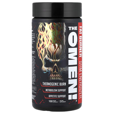 JNX Sports, The Omen®, Fat Burner, 100 Vegan Capsules