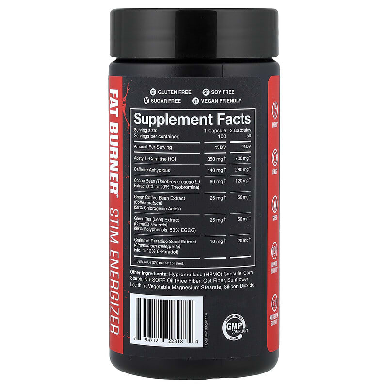The Omen!®, Fat Burner, 100 Vegan Capsules