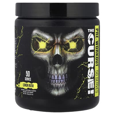 JNX Sports, The Curse!®, Pre-Workout, Lemon Rush, 8.8 oz (250 g)