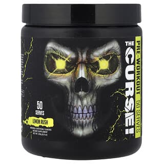JNX Sports, Suplemento preentrenamiento The Curse!®, Sabor a limón, 250 g (8,8 oz)