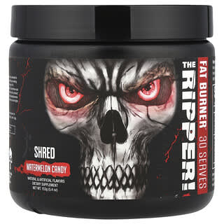 JNX Sports, The Ripper, Suplemento para quemar grasas, Caramelo de sandía, 150 g (5,3 oz)