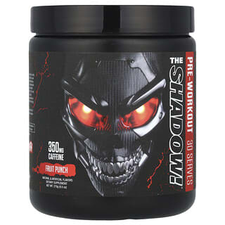 JNX Sports, The Shadow, Preentrenamiento, Ponche de frutas, 270 g (9,5 oz)