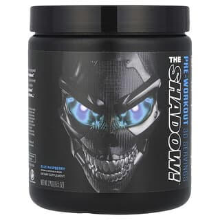 JNX Sports, The Shadow, para antes de realizar ejercicio, frambuesa azul, 270 g (9,5 oz)