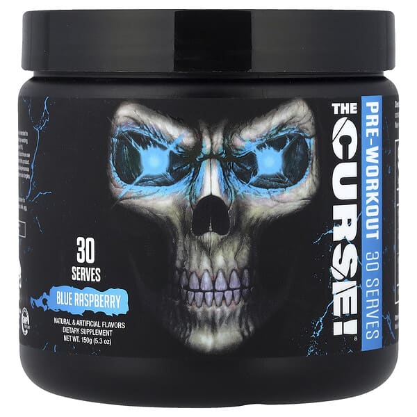 The Curse!®, Pre-Workout, Blue Raspberry, 5.3 oz (150 g)