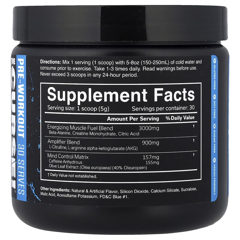 JNX様 リクエスト 5点 まとめ商品 JNX Sports, The Curse! プレワークアウト、ブルーラズベリー、150g