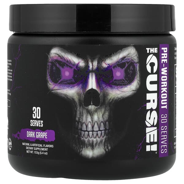 The Curse!®, Pre-Workout, Dark Grape, 5.4 oz (153 g)