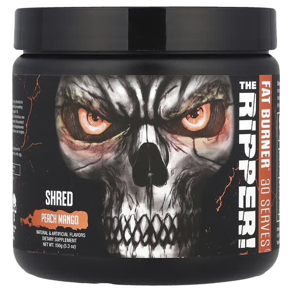 JNX Sports The Ripper!, Fat Burner, Peach Mango, 5.3 oz (150 g)