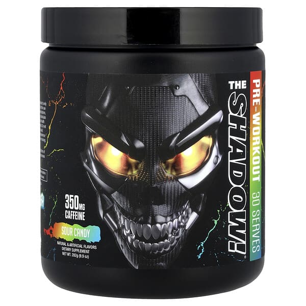 JNX Sports The Shadow!®, Pre-Workout, Sour Candy, 9.9 oz (282 g)