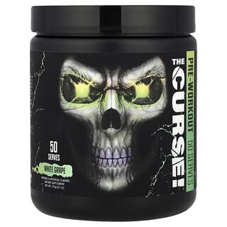 JNX Sports, The Curse!®, предтренировочный комплекс, со вкусом белого винограда, 275 г (9,7 унции)