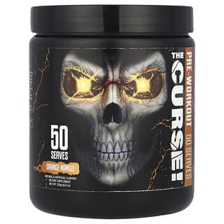 JNX Sports, Suplemento preentrenamiento The Curse!®, Naranja y mango, 250 g (8,8 oz)