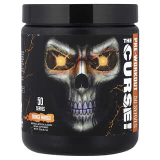 JNX Sports, The Curse!®, Pré-treino, Laranja e Manga, 250 g (8,8 oz)