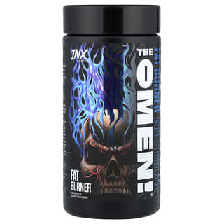 JNX Sports, The Omen!, Brûleur de graisse, Non stimulant, 100 capsules