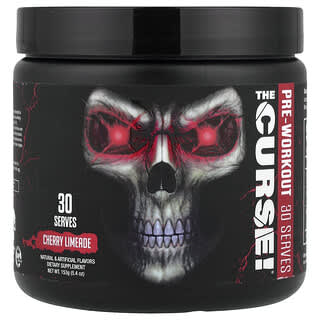 JNX Sports, The Curse!®, Предтренировъчен напитка, Черешов лайм, 153 г