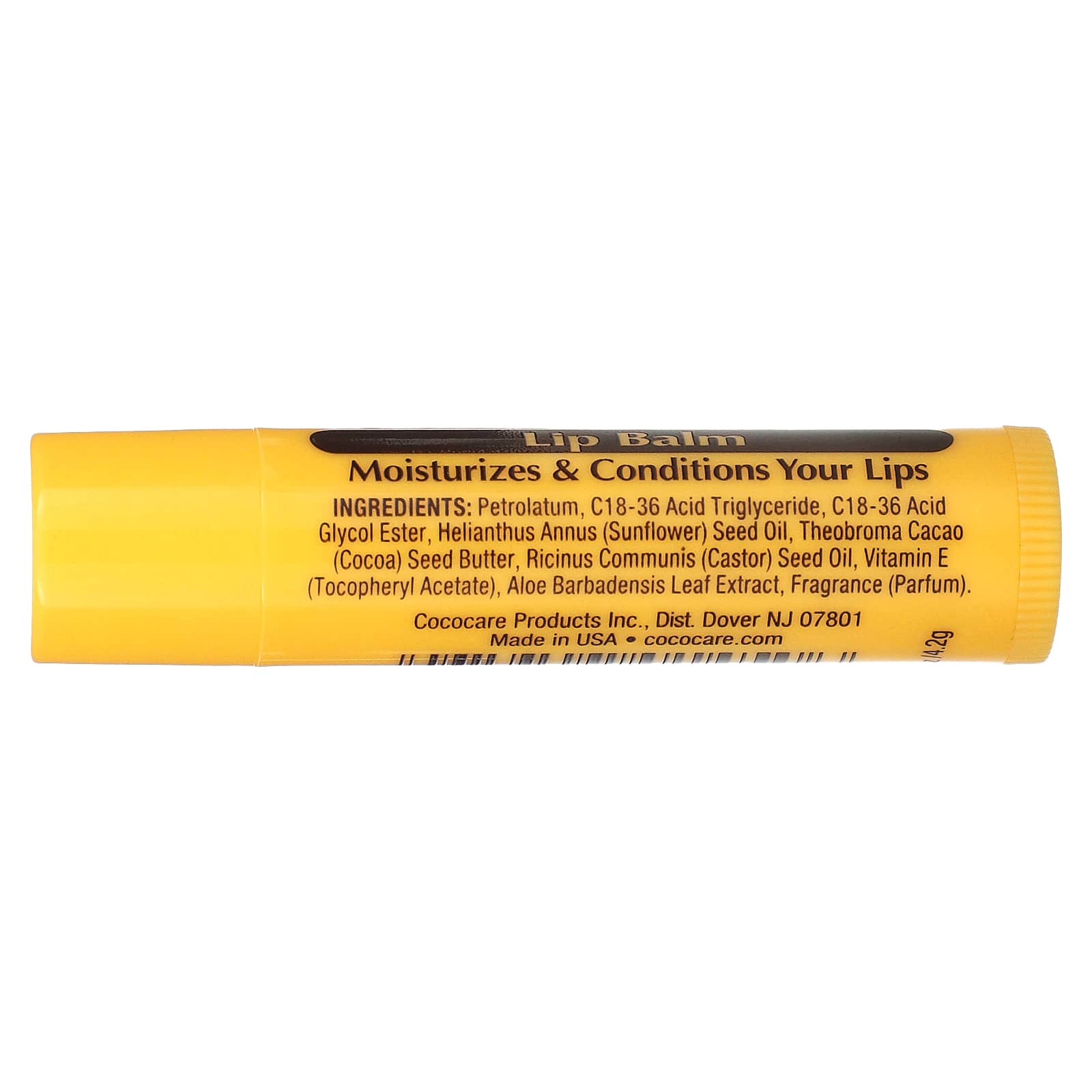 Cococare Cocoa Butter Lip Balm 015 Oz 42 G