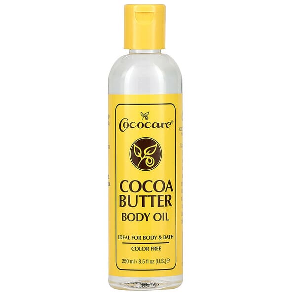 Cococare, ココアバターボディオイル、250ml（8.5液量オンス）