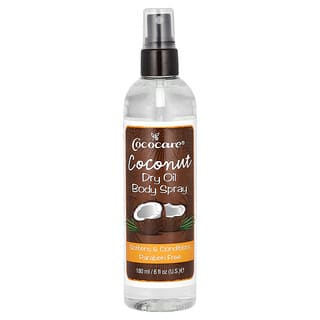 Cococare, Kokosnuss-Trockenöl-Körperspray, 180 ml (6 fl. oz.)