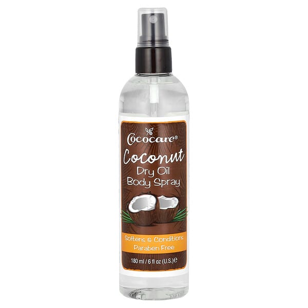 Cococare, 椰子乾油身體噴霧，6 盎司（180 毫升）
