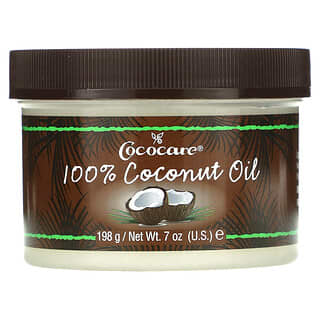 Cococare, 100% кокосовое масло, 198 г (7 унций)