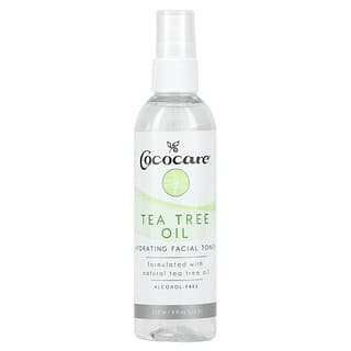 Cococare, Tonique hydratant pour le visage, Sans alcool, Huile de tea tree, 118 ml