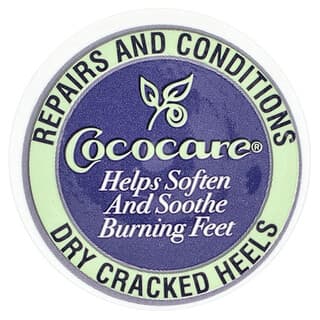 Cococare, Repairs and Conditions Dry Cracked Heels, Pflege für trockene, rissige Fersen, 11 g (5 oz.)