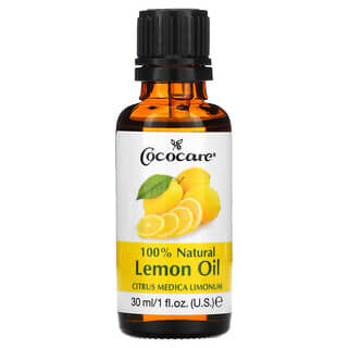 Cococare, Aceite 100 % de limón natural, Citrus medica limonum, 30 ml (1 oz. líq.)