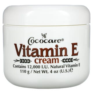 Cococare, Vitamin E Cream, Vitamin-E-Creme, 12.000 IU, 110 g (4 oz.)