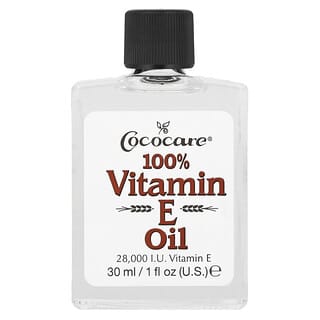 Cococare, 100% Vitamin E Oil, 28,000 IU, 1 fl oz (30 ml)