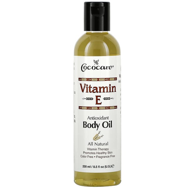 Cococare, Huile pour le corps à la vitamine E, 250 ml