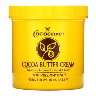 Cococare, The Yellow One, Creme de Manteiga de Cacau, 425 g (15 oz)