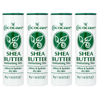 Cococare, Shea Butter Moisturizing Stick, 4 Pack, 1 oz (28 g) Each