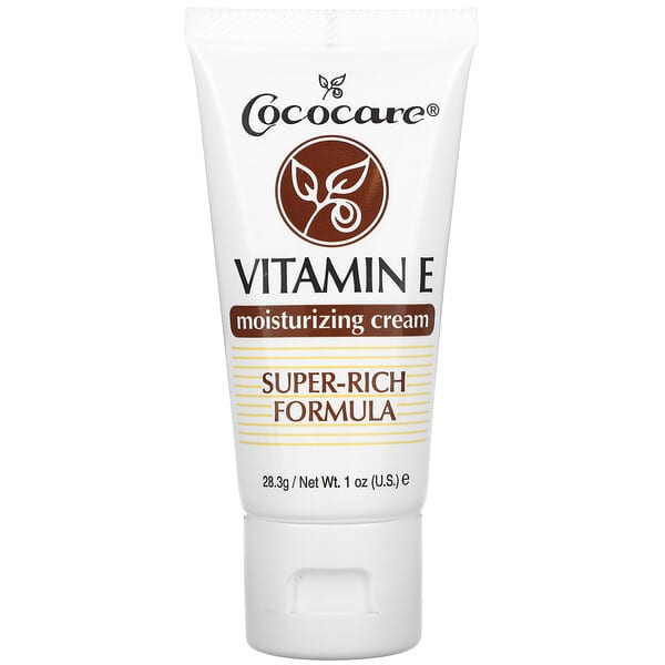 Cococare, зволожувальний крем з вітаміном E, 28,3 мл (1 рідка унція)