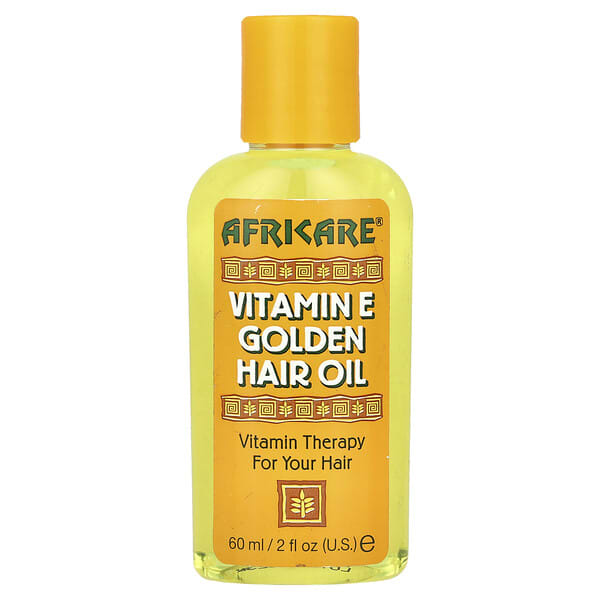 Cococare, Africare®, масло для волос с витамином Е, Golden Hair, 60 мл (2 жидк. унции)