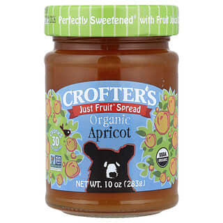 Crofter's Organic, 只是果酱，杏子口味，10盎司（283克）