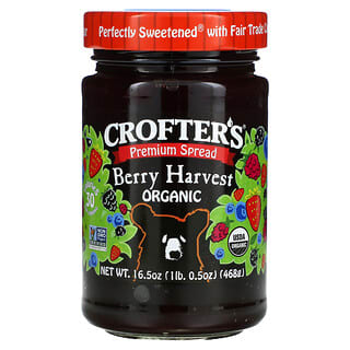 Crofter's Organic, 프리미엄 스프레드, 베리 하베스트 유기농, 16.5 oz (468 g)