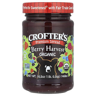 Crofter's Organic, Organic Premium Spread, Berry Harvest , 16.5 oz (468 g)